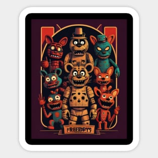 Five Nights At Freddys Sticker